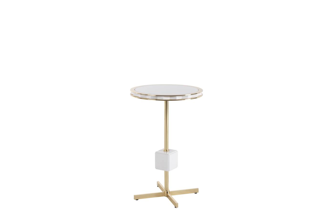EMILY side table - quality furniture and timeless elegance with luxury Made in Italy classic low tables of Savoir-Faire collection.