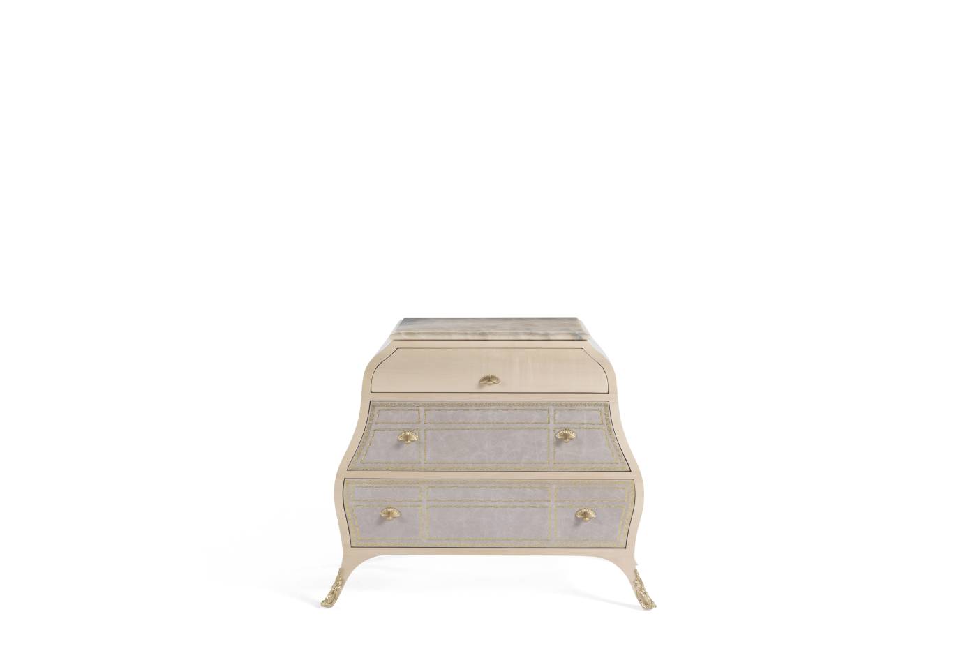 MADELEINE night table - Discover the epitome of luxury with the Oro Bianco collection by Jumbo Collection, fully custom made for tailor-made projects.